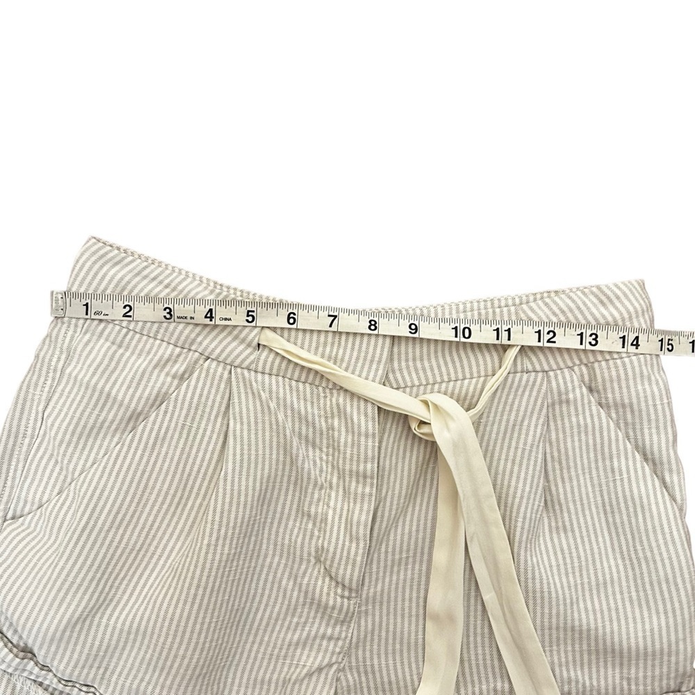 Aritzia Wilfred Free Allegra Linen Tie Waist Shorts - Picture 12 of 14